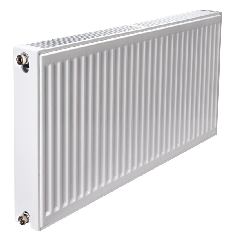 Altech panelradiator K21-500-1300 vit RAL 9016 framifrån, RSK 6669689