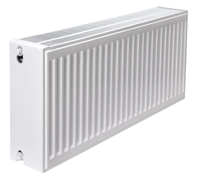 Altech panelradiator K33-600-1400 vit framifrån, RSK 6739052