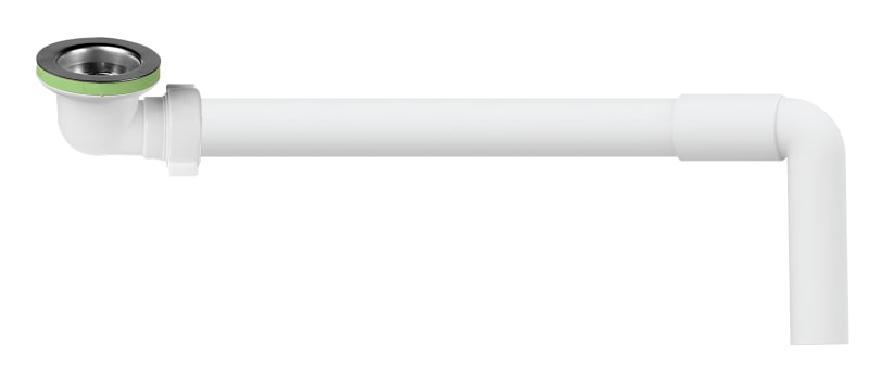Falu Falu 70810 Badkarsavlopp med Vinkelventil Vit RSK 8513032, RSK 8513032