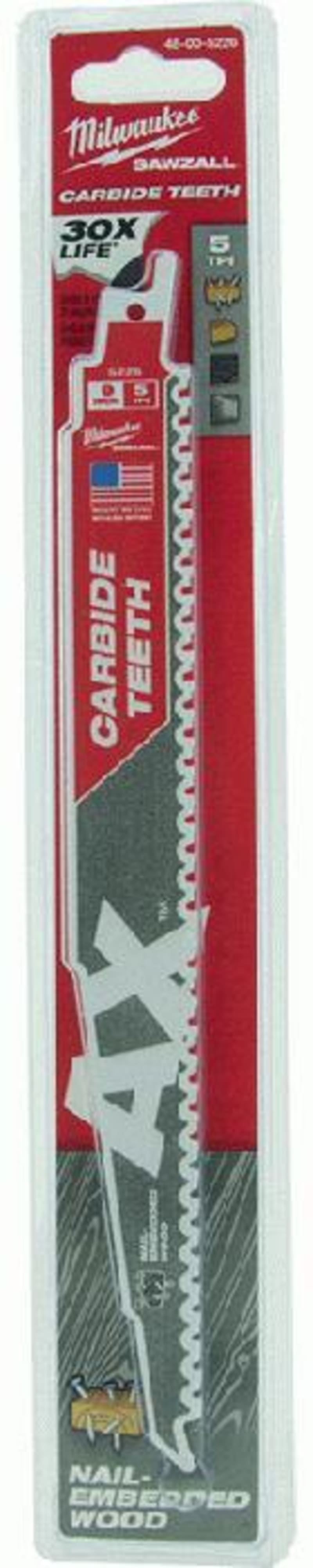 TIGERSÅGBLAD AX TCT 230MM 1-PACK MILWAUKEE, RSK 325614