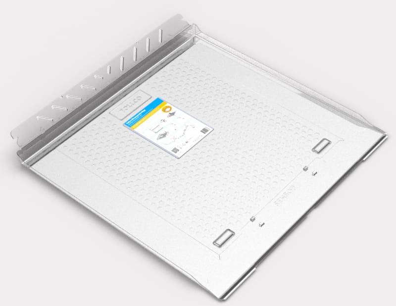 Tollco Kyl-/frysunderlägg PRO 60x60cm Transparent RSK 8093019 bild 1