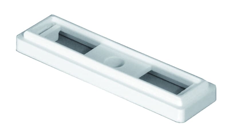Purus Distans till 3810681/3812923 Rörklamma Vit RSK 3810691, RSK 3810691