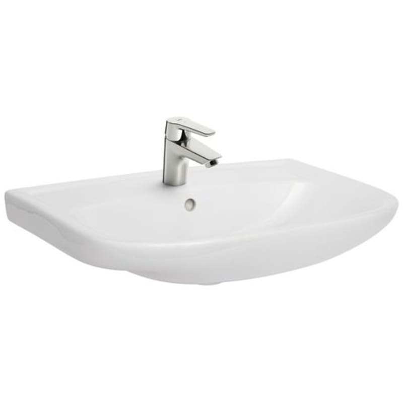 Tvättställspaket Alterna Basic 570 mm med 1-greppsblandare och vattenlås, RSK 7590765