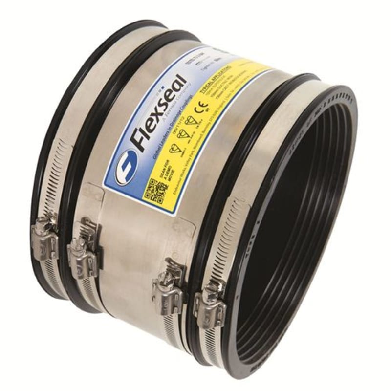 ÖVERG KPL FLEXSEAL 240-265MM IBECO Övergångskoppling SC med stödplåt, RSK 3110113