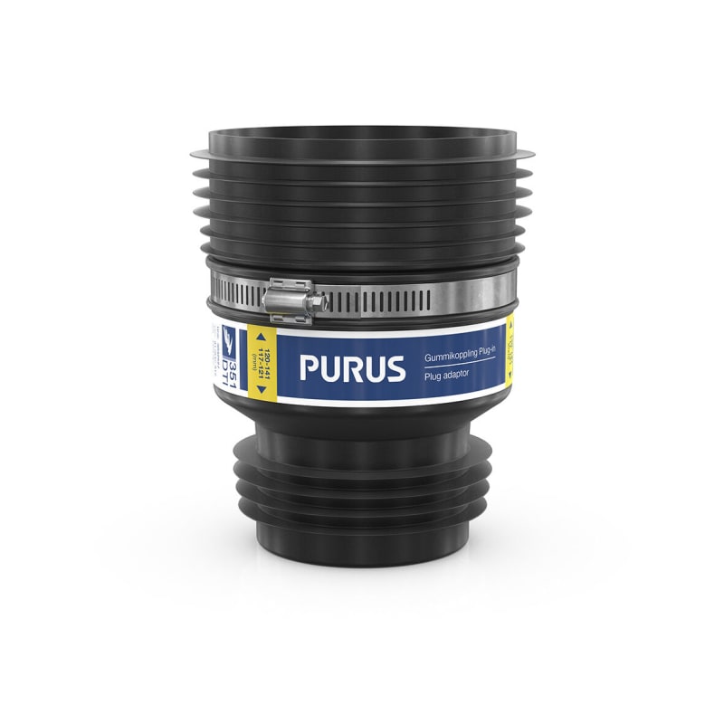 Purus Plug-in Gummikoppling 120-141/117-125 RSK 3032527, RSK 3032527