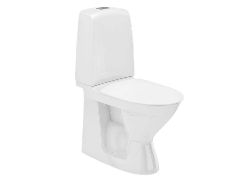 Toalettstol IFÖ Spira 6260 mjukstängning rimfree® hårdsits limning S-lås 4/2 L RSK 7811033, RSK 7811033