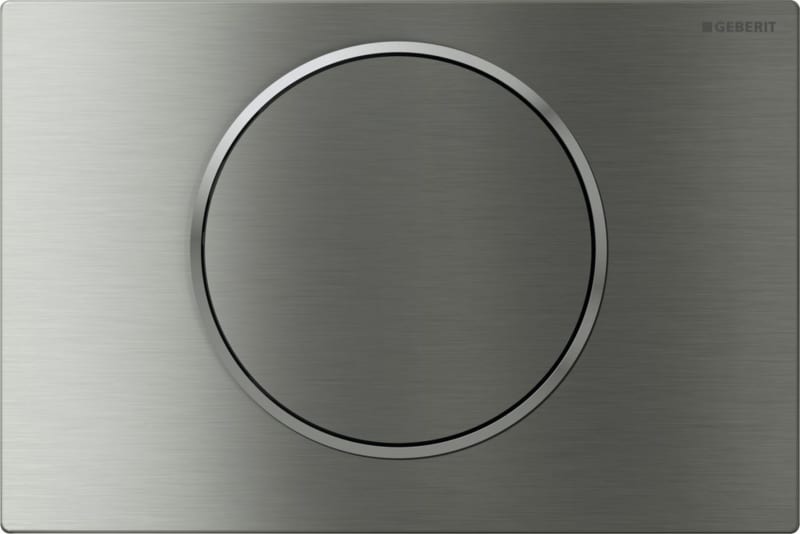 Geberit Sigma10 Tryckplatta Rostfri Round RSK 7972475, RSK 7972475