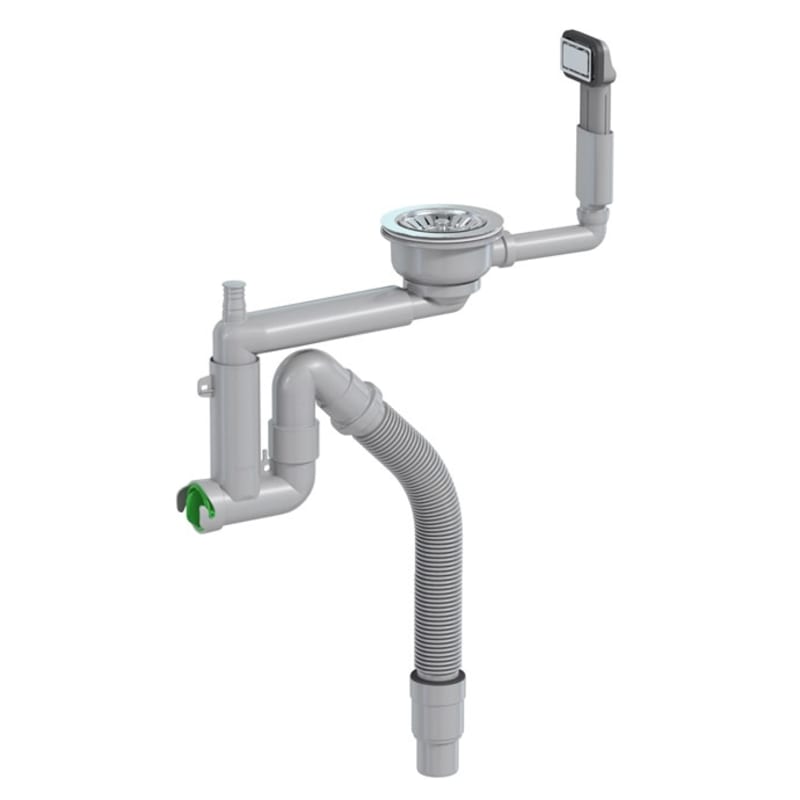 Smartloc Vattenlås för Intra Omnia/Qube, 40-50mm, med manuell korgventil, RSK 8124290