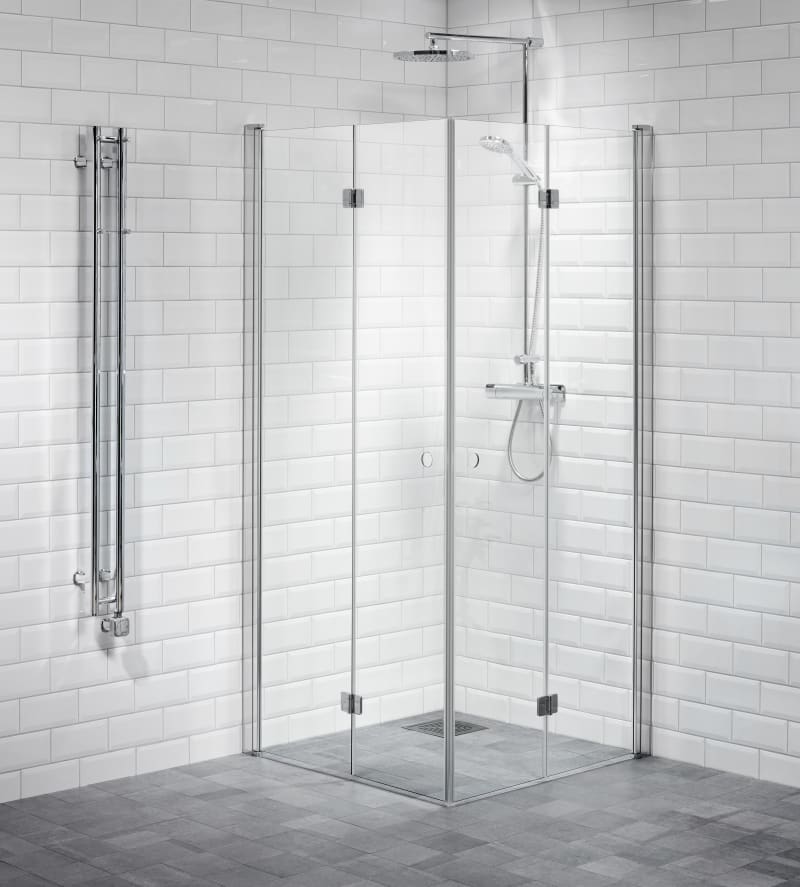 Alterna Lusso Vikdörr 80x90 Klarglas RSK 7333588, RSK 7333588