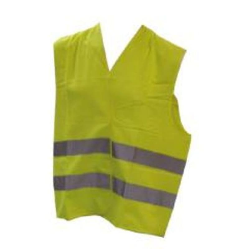 ASATEX Flourescerande Väst Neongul med Reflexremsor, RSK 923255