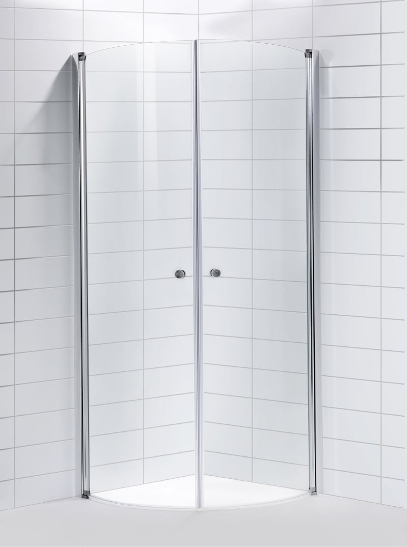 Okänt Duschvägg 87x87 Svängd Komplett RSK 7331096, RSK 7331096
