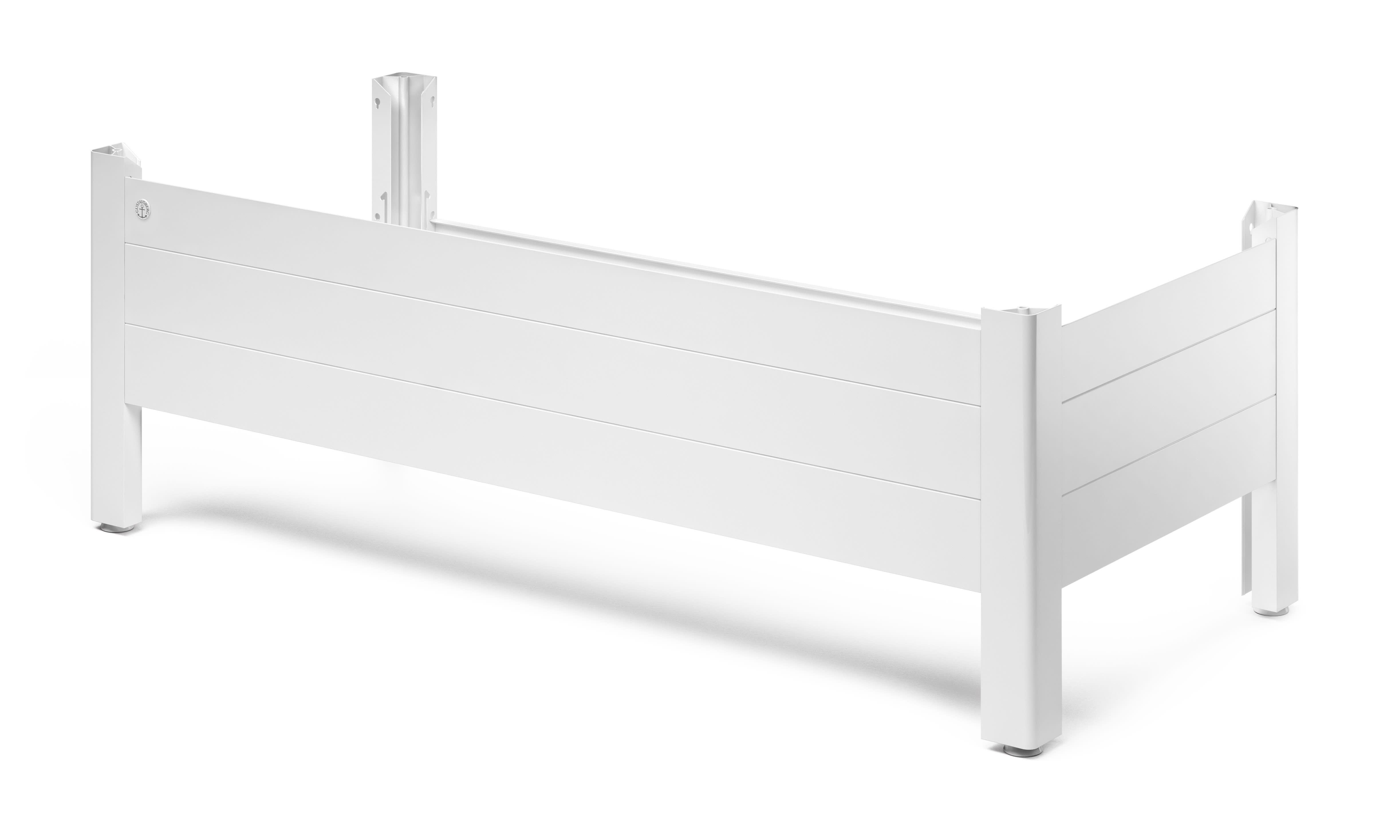 Gustavsberg Halvfrontsstativ 6415 Vit 1500x700 Aluminium - RSK 7327180