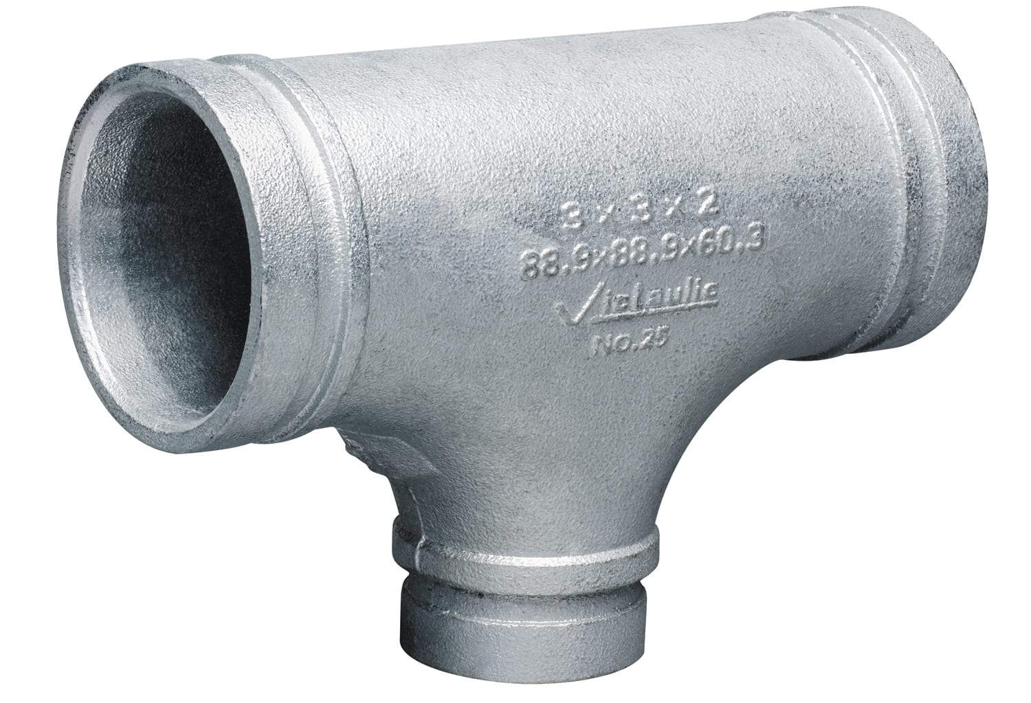 Victaulic T-rör 273x219mm Galvaniserat Segjärn - RSK 1347578