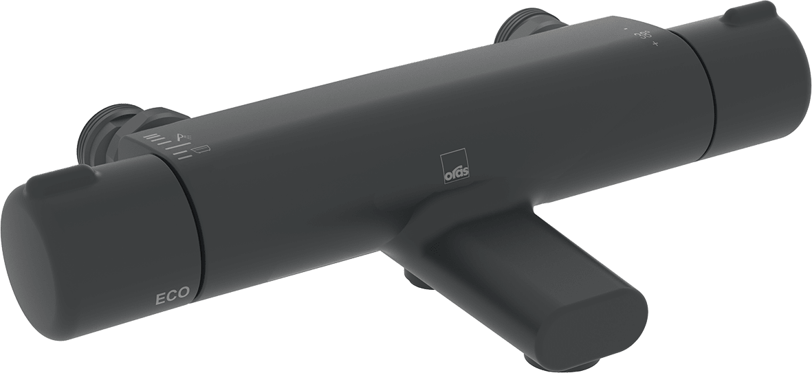 Oras 7443-33 Badkarsblandare Matt Svart M26x1 160mm - RSK 8362216