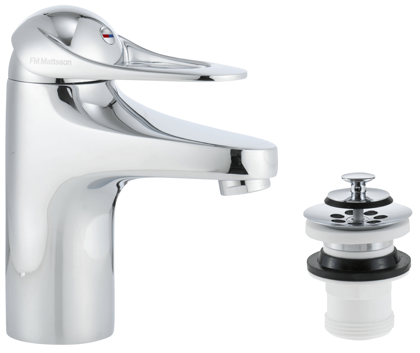 Mora FM Mattsson 9000E II Tvättställsblandare Krom - RSK 8235452