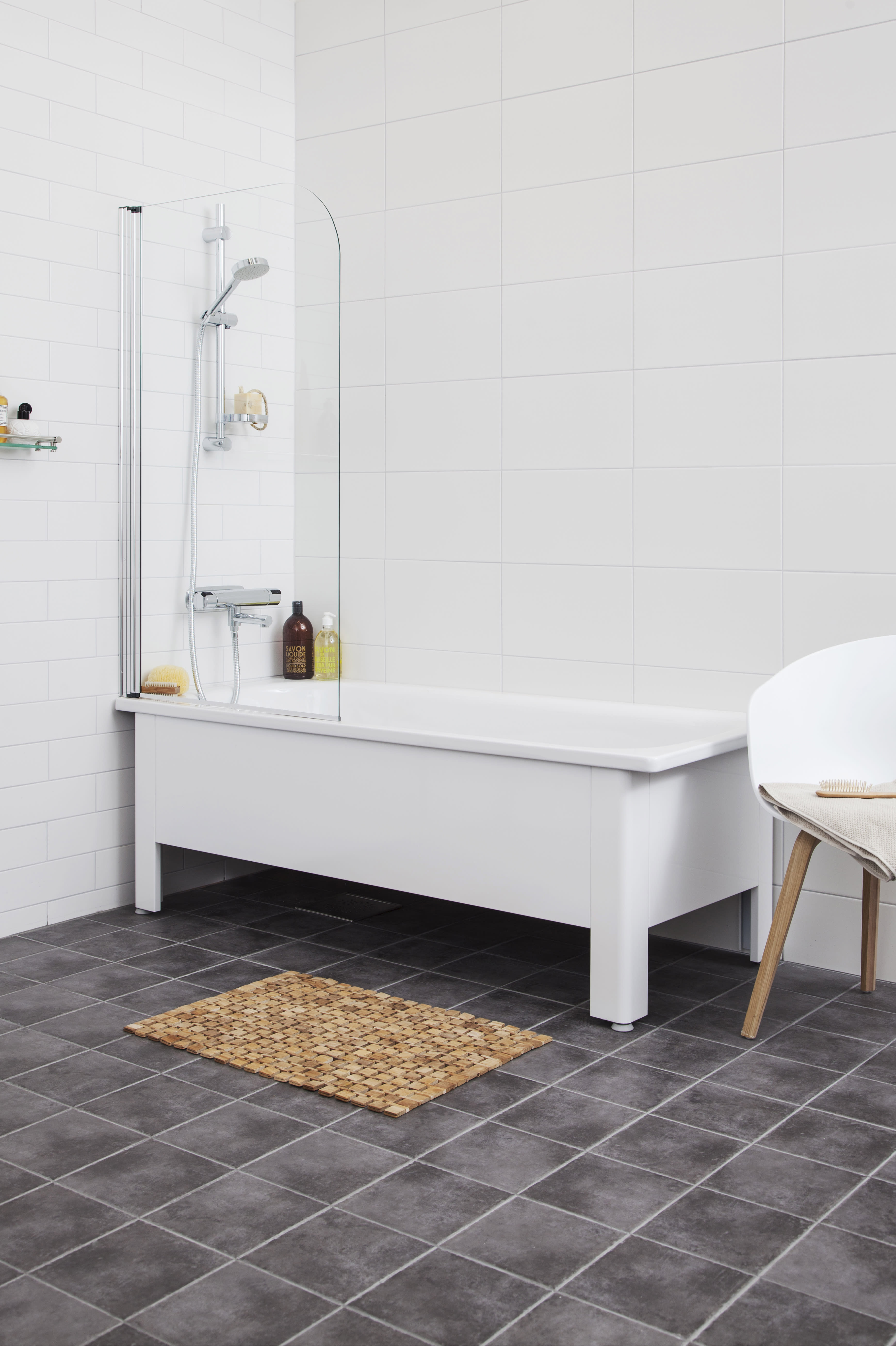 Alterna Badkar 1500x700 mm Vit - Emaljerad Stålplåt - RSK 7314090