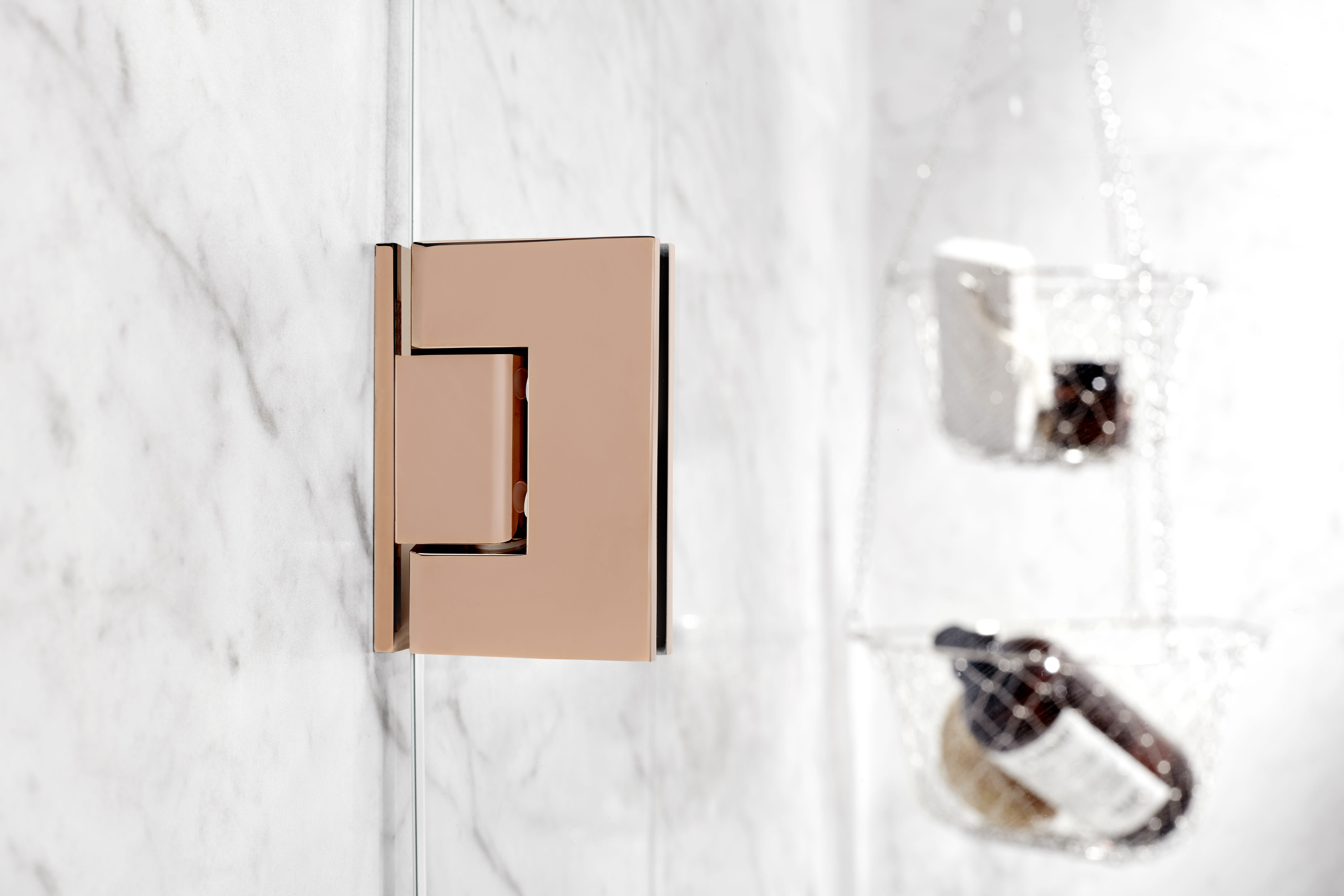 Alterna Luxor Duschväggsgångjärn Koppar - 2-pack - RSK 7403292