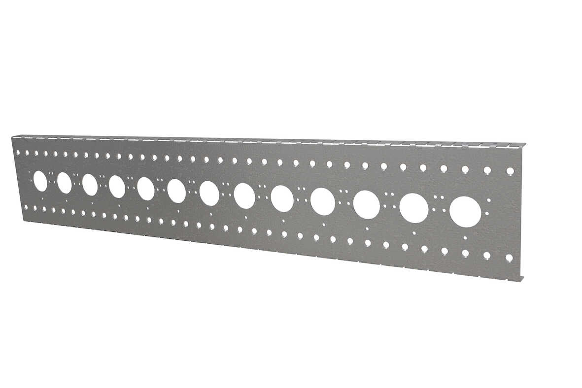 LK Väggskena ST 160 CC 80mm 700mm - Stålplåt - RSK 1882691