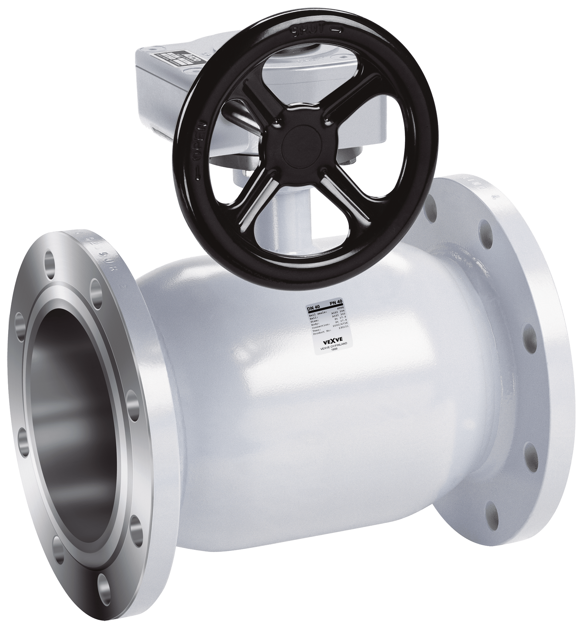VEXVE 234151 Ventil DN150 PN16 - Snäckväxel Flänsar - RSK 4500381