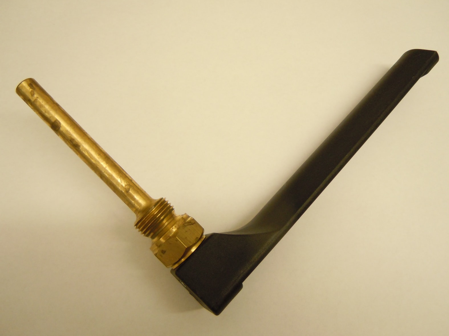 Rexotherm RX-761 Termometer Vinkel G15 Svartmässing 63mm - RSK 5434739