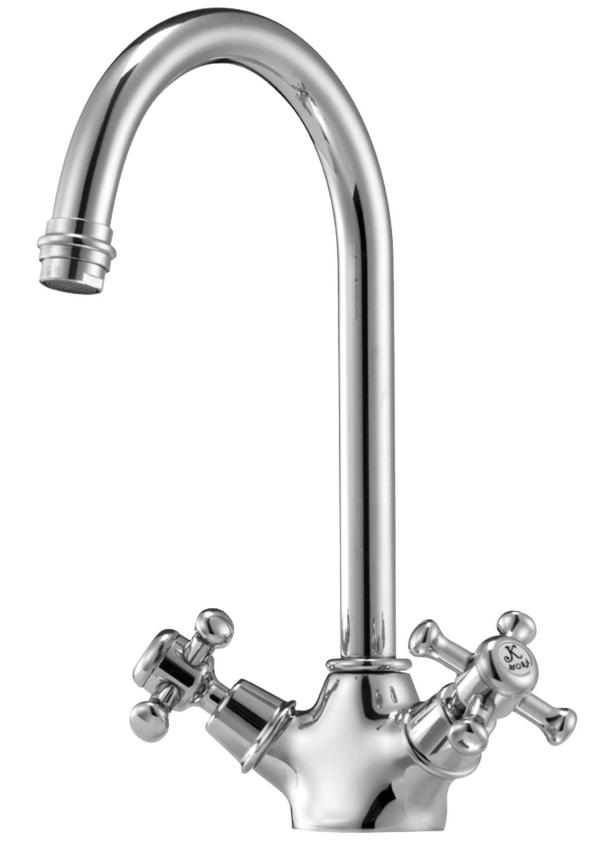 Mora FM Mattsson Köksblandare 2-Grepp 120° Förkromad - RSK 8304000