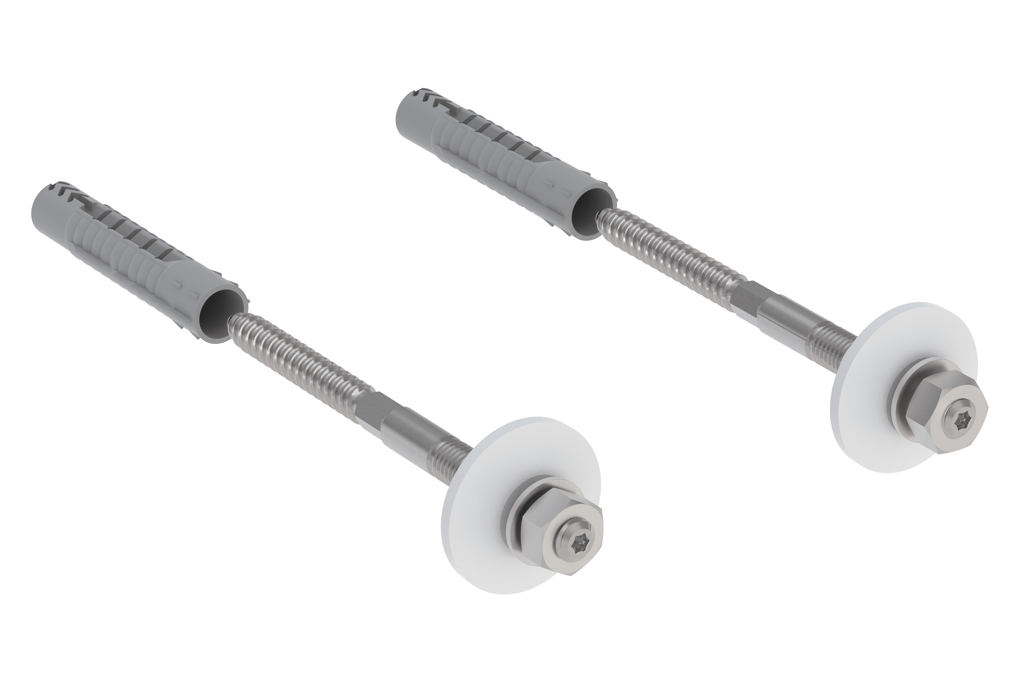 Geberit Pinnbult M10 12cm Galvaniserad Stål/Plast - RSK 7508036