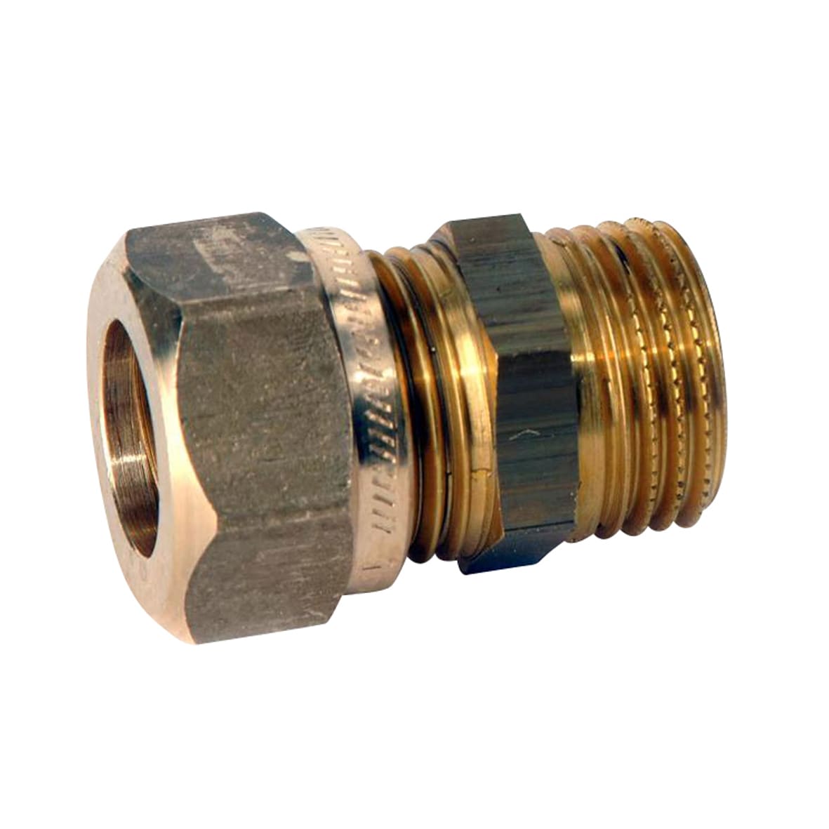 Vatette Koppling 28mm x R25 Mässing - Dricksvattenkoppling - RSK 1940584