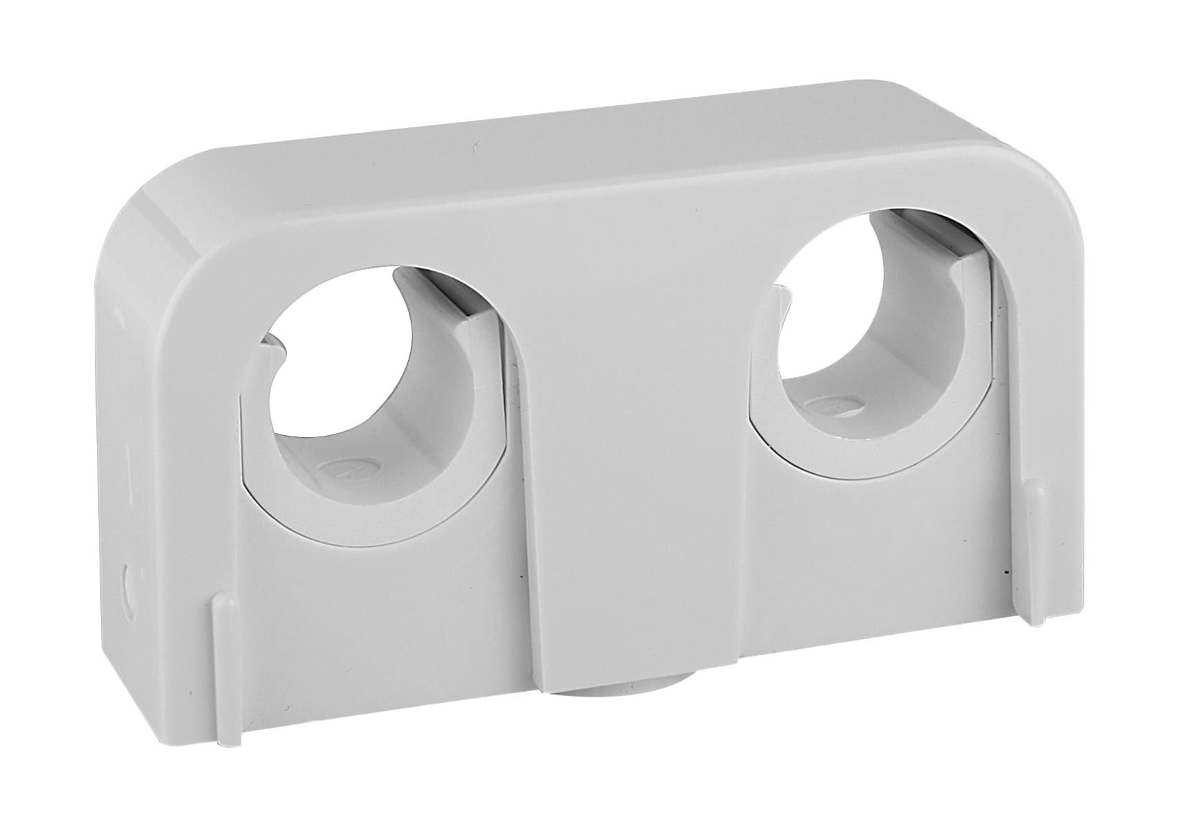 Faluplast Rörklämma Snap 16/20 mm 70 mm Vit - För Plaströr - RSK 3811018