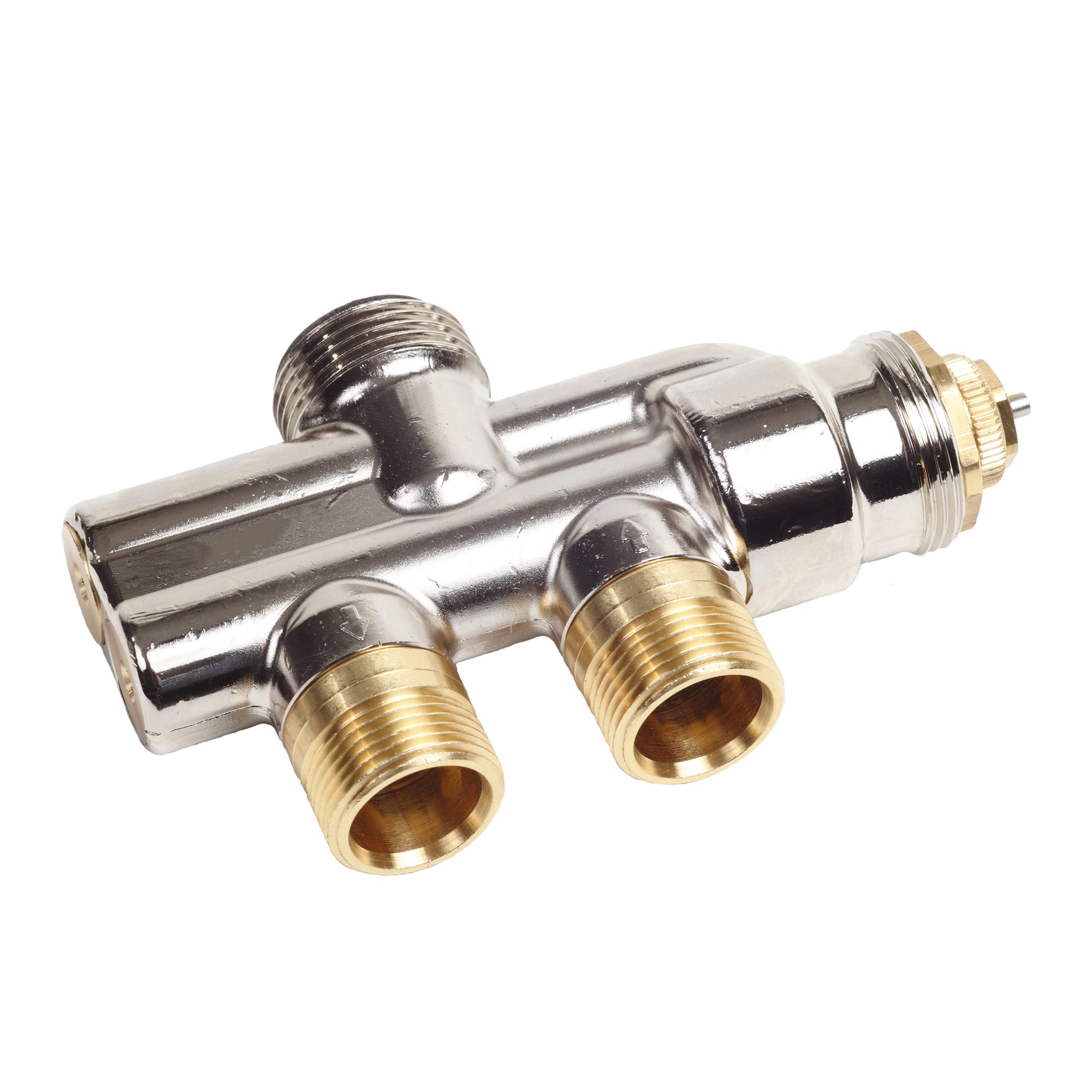 Purmo RFA 470 Radiatorventil M22x1,5 G20 - Förnicklad Mässing - RSK 4806577