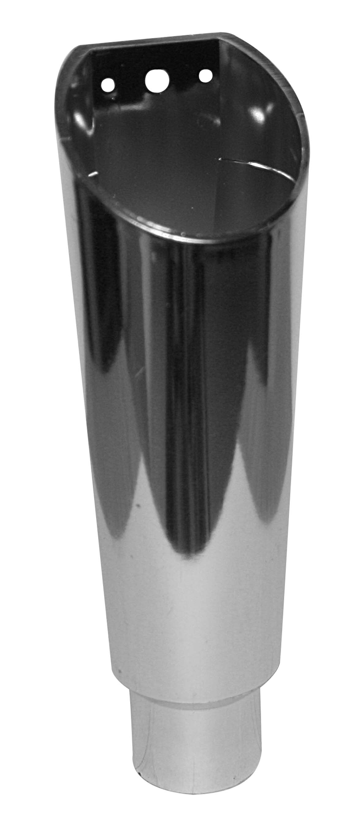 Faluplast Spillmuff 40mm med Gummitätning - Krom - RSK 8036582