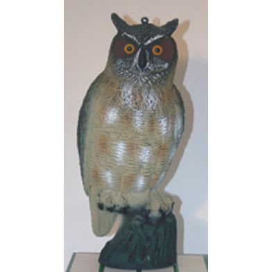 GSN Realistisk Berguv Fågelskrämma 60cm - För Trädgård - Produktkod 926023