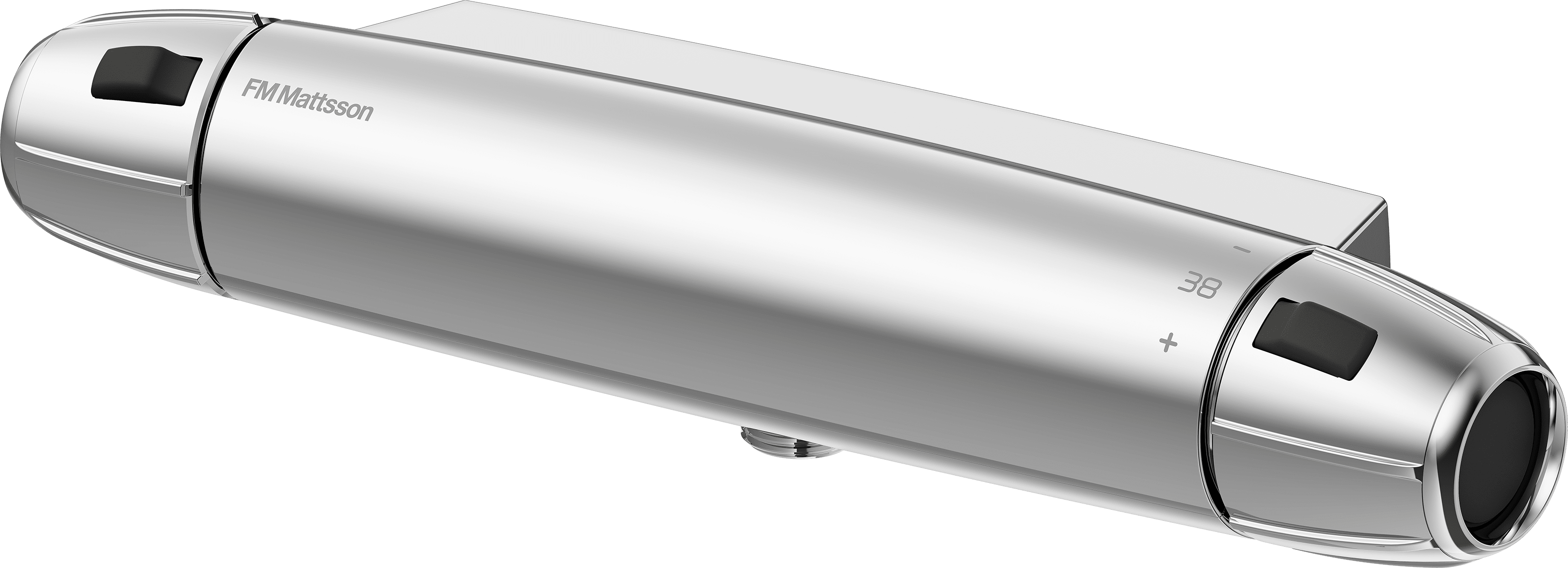 FM Mattsson 9000E II Termostatblandare Krom 150cc - Dusch - RSK 8343257