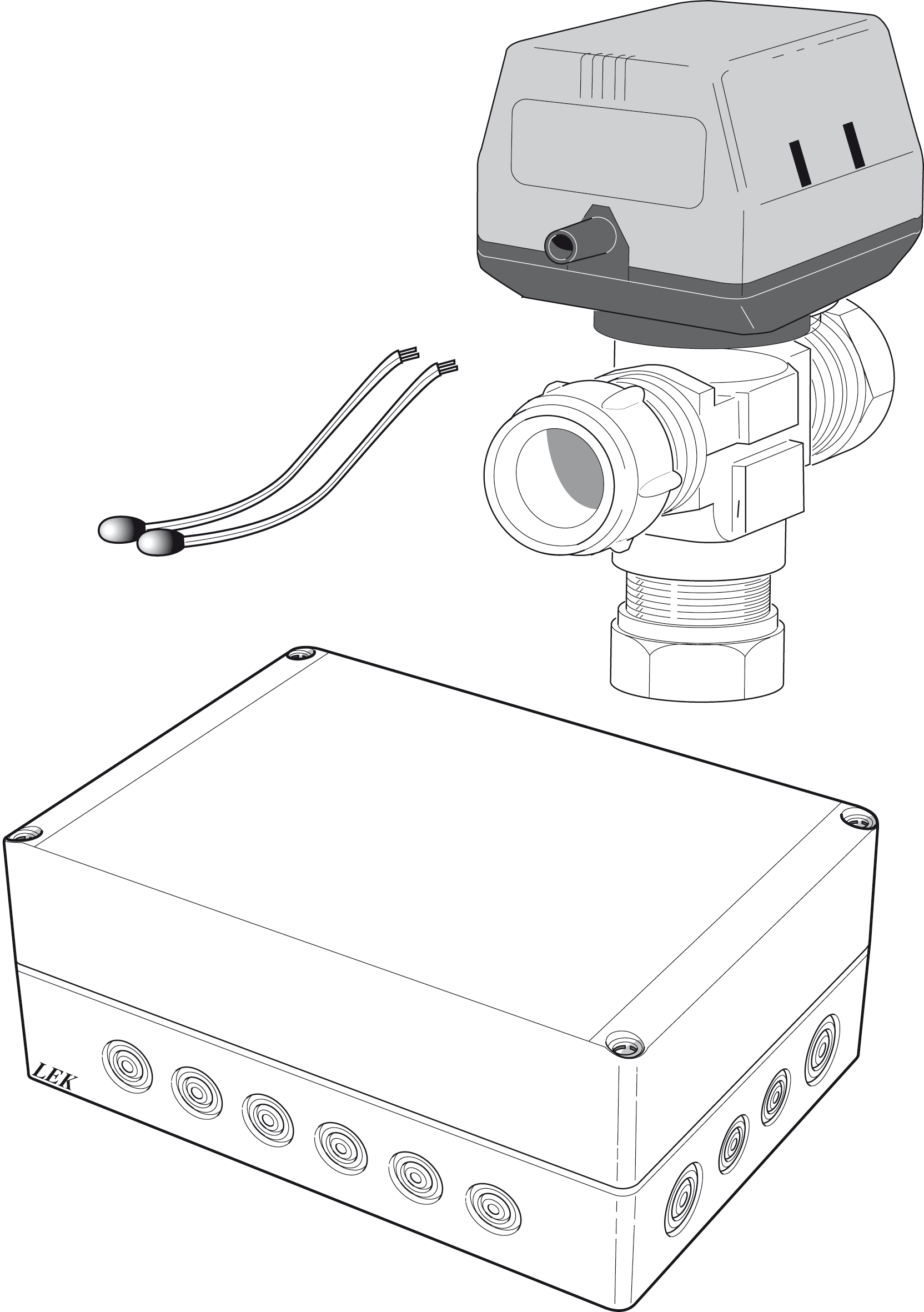 NIBE Poolstyrning Pool 40 för F 1145 & F 1245 Värmepumpar - RSK 6246678