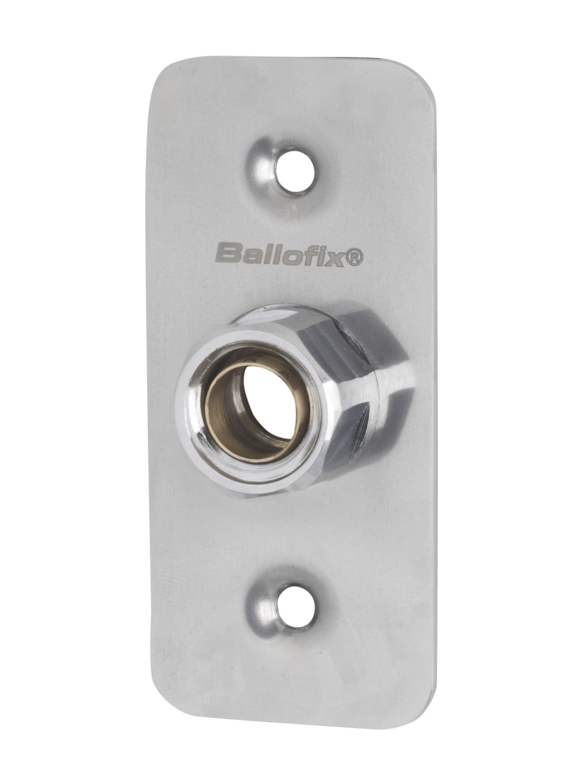 Ballofix Väggbricka 1-hål 15mm Rostfri - Tappvatten/Värme - RSK 1869224