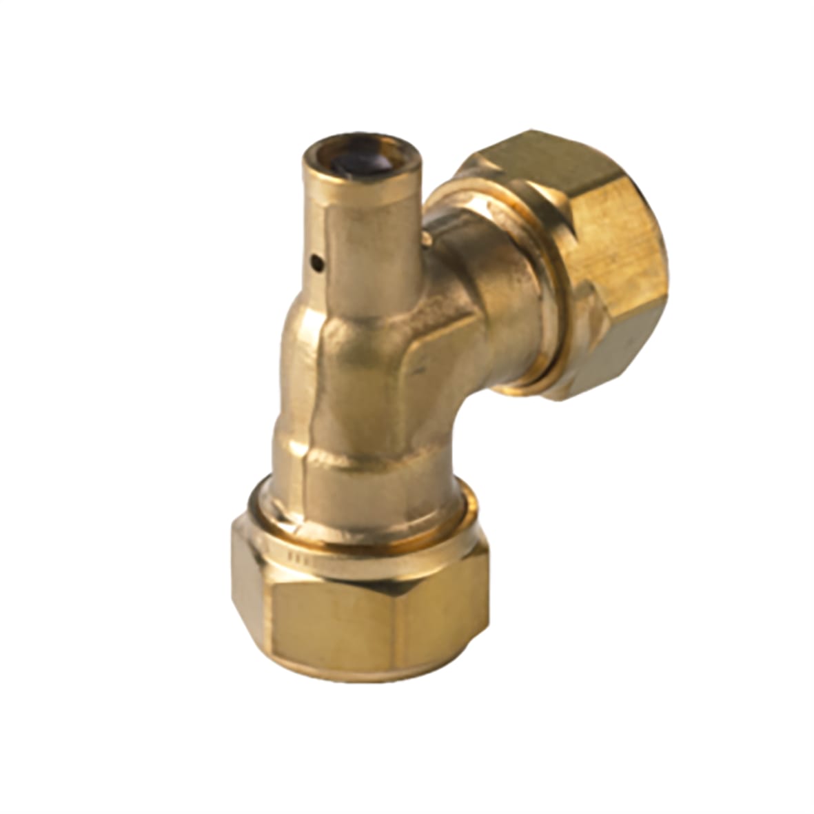 VSH Super S1251 Avluftningsvinkelkoppling 15mm 90° Mässing - RSK 1965463