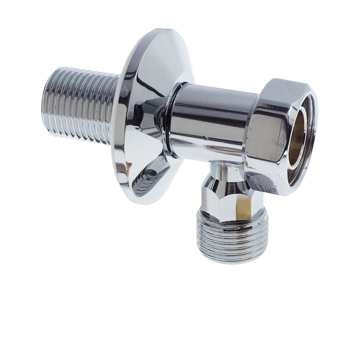 Trio Perfekta Vinkelkoppling M26x15 G15 Förkromad Mässing - RSK 8188345