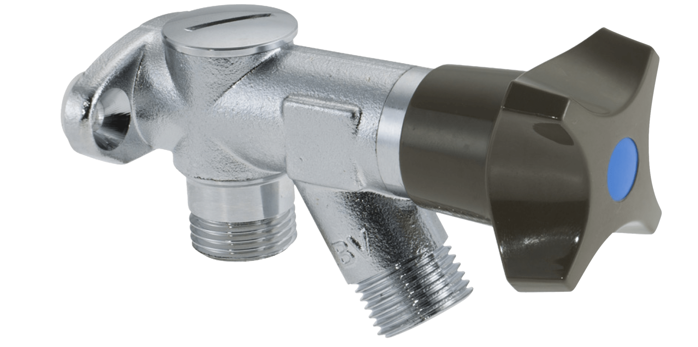 Ballofix Tappventil G15 Krom - Backventil Väggfäste - RSK 8476131