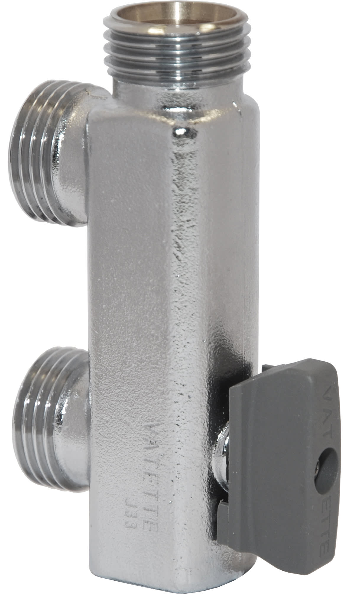 Vatette Badrumsfördelare 2xG15 40mm c/c - Kulventil Mässing - RSK 1876979