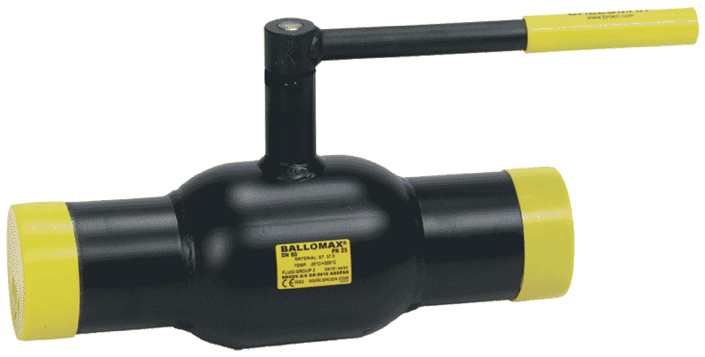 Ballofix Ballomax 750 DN65 Svetsände Kulventil - Rostfritt Stål - RSK 4516647