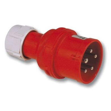 CARAT 416-6 Fasväxlare IP44 16A 3-fas - Membrannippel - Product code: 333447