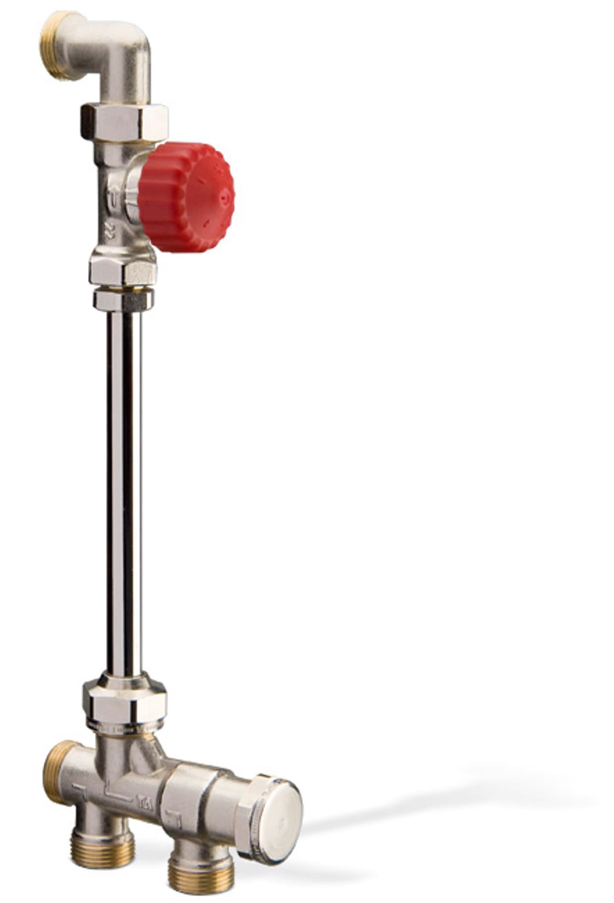 IMI TA Calypso TRV-3 Radiatorkopplingspaket 546mm - 2-Rörs - RSK 4757678