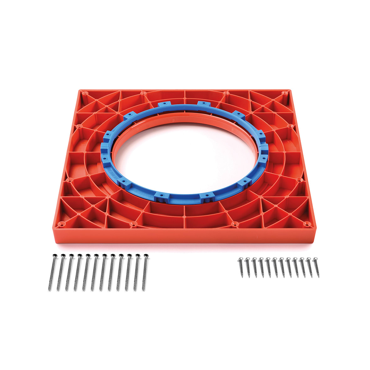 Jafo Monteringsplatta 300x300x22mm Röd - För Golvbrunn - RSK 7133828