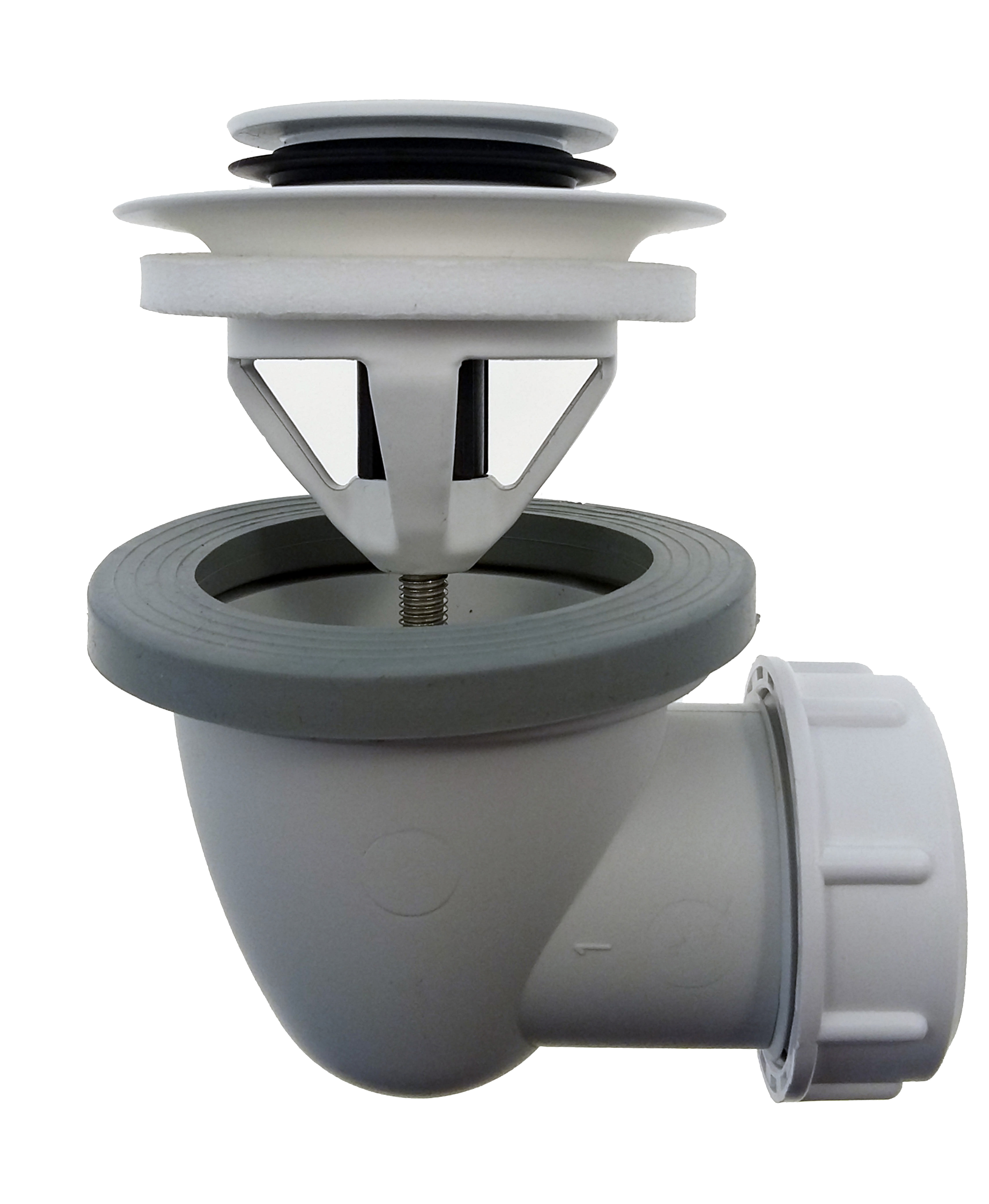 Alterna Bottenventil 32mm Vit Lackerad Mässing - RSK 8560107