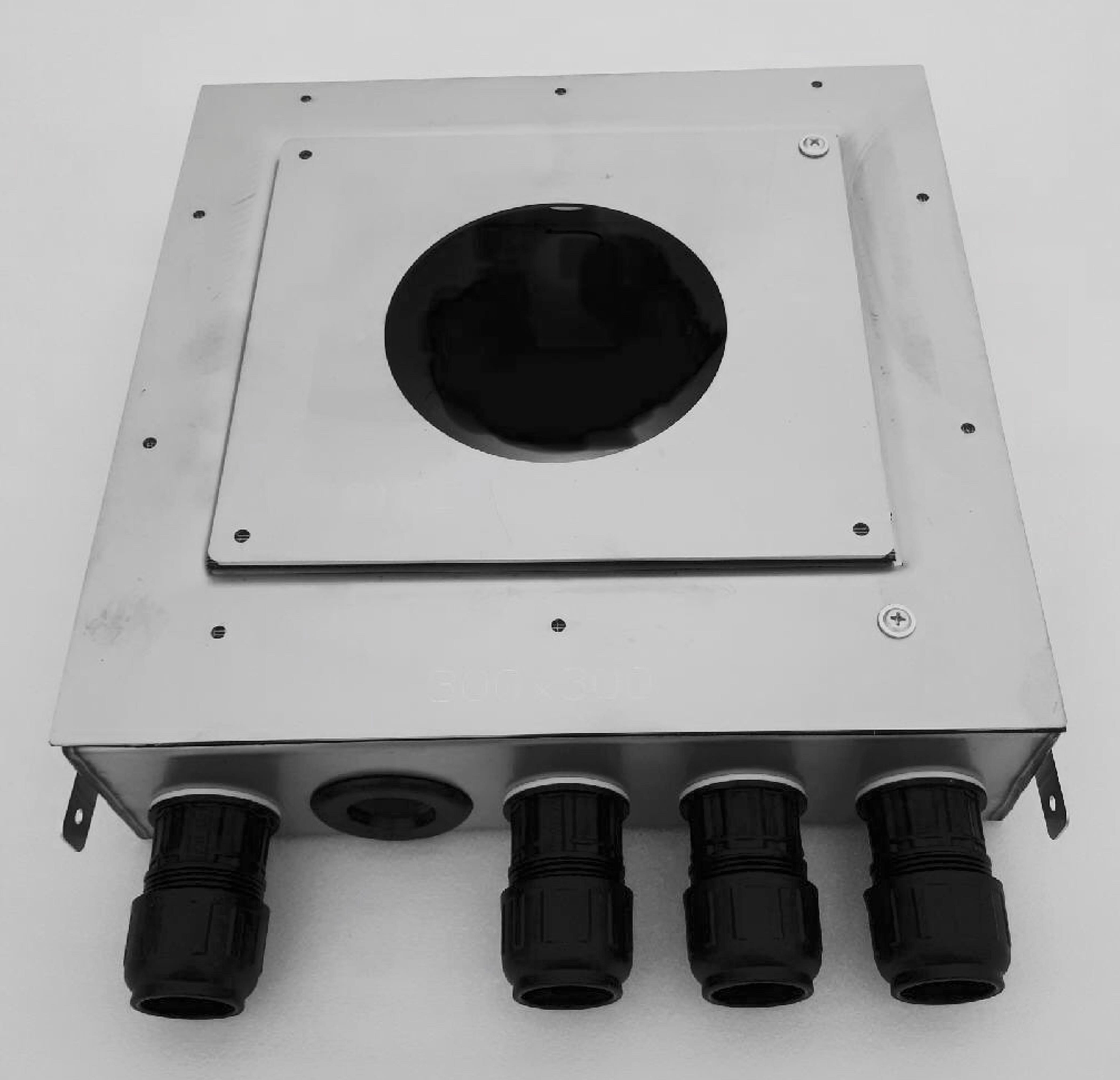 BOX3000 Säkerhetsbox 300x300x80mm Rostfri Inbyggnadslåda - RSK 8236067