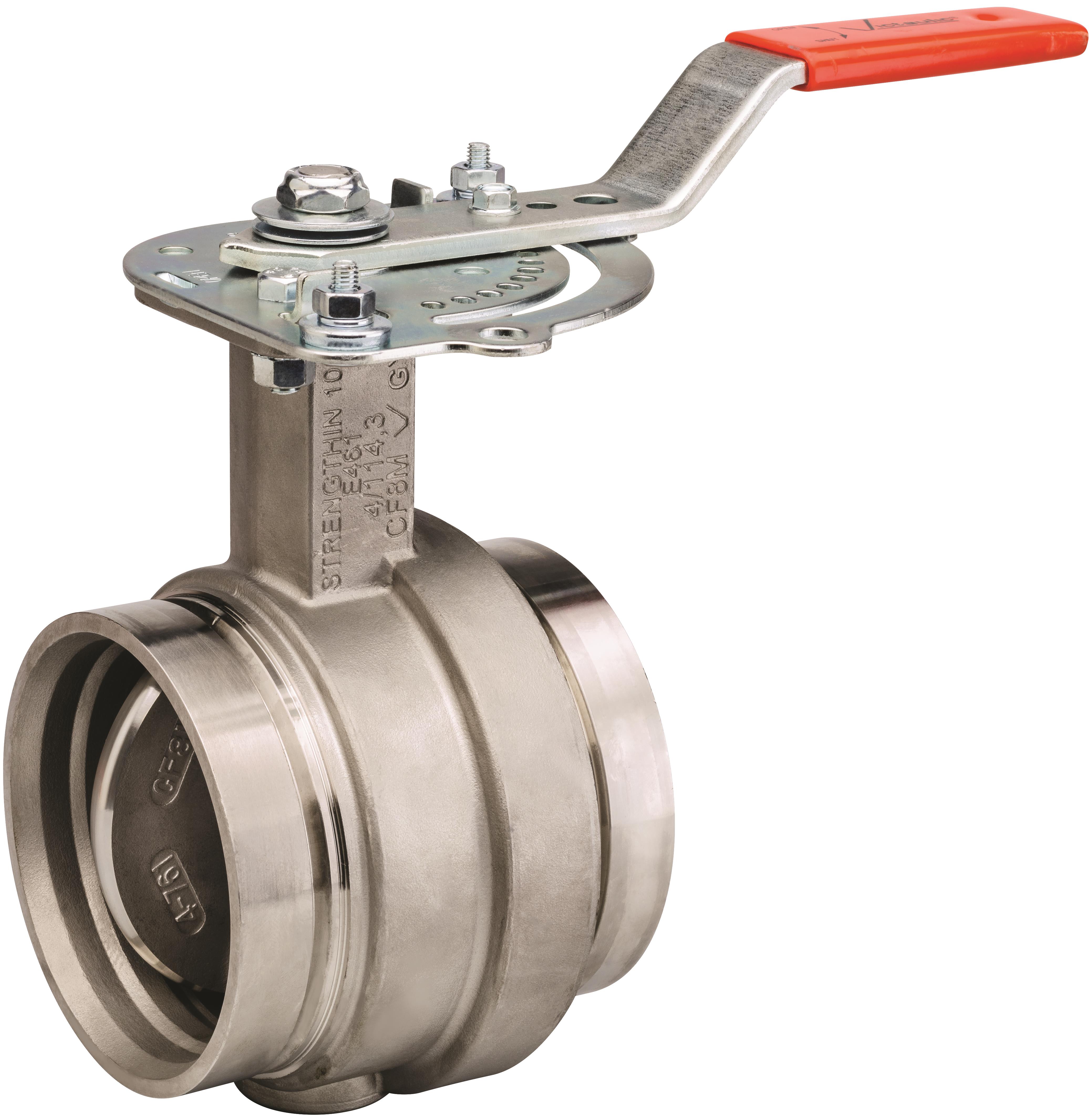 Victaulic E461 StrengThin 100 Ventiler - Rostfri Vridspjäll - RSK 4564369