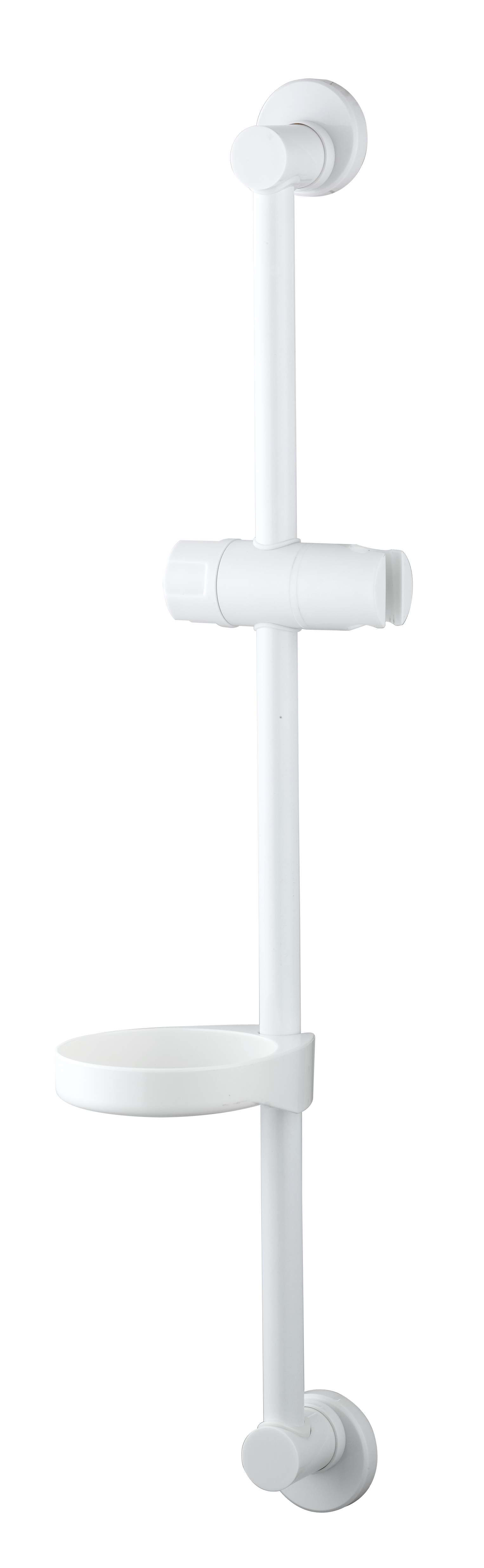 Alterna Primeo Duschstång Vit med Väggfästen och Tvålkopp - RSK 8194756