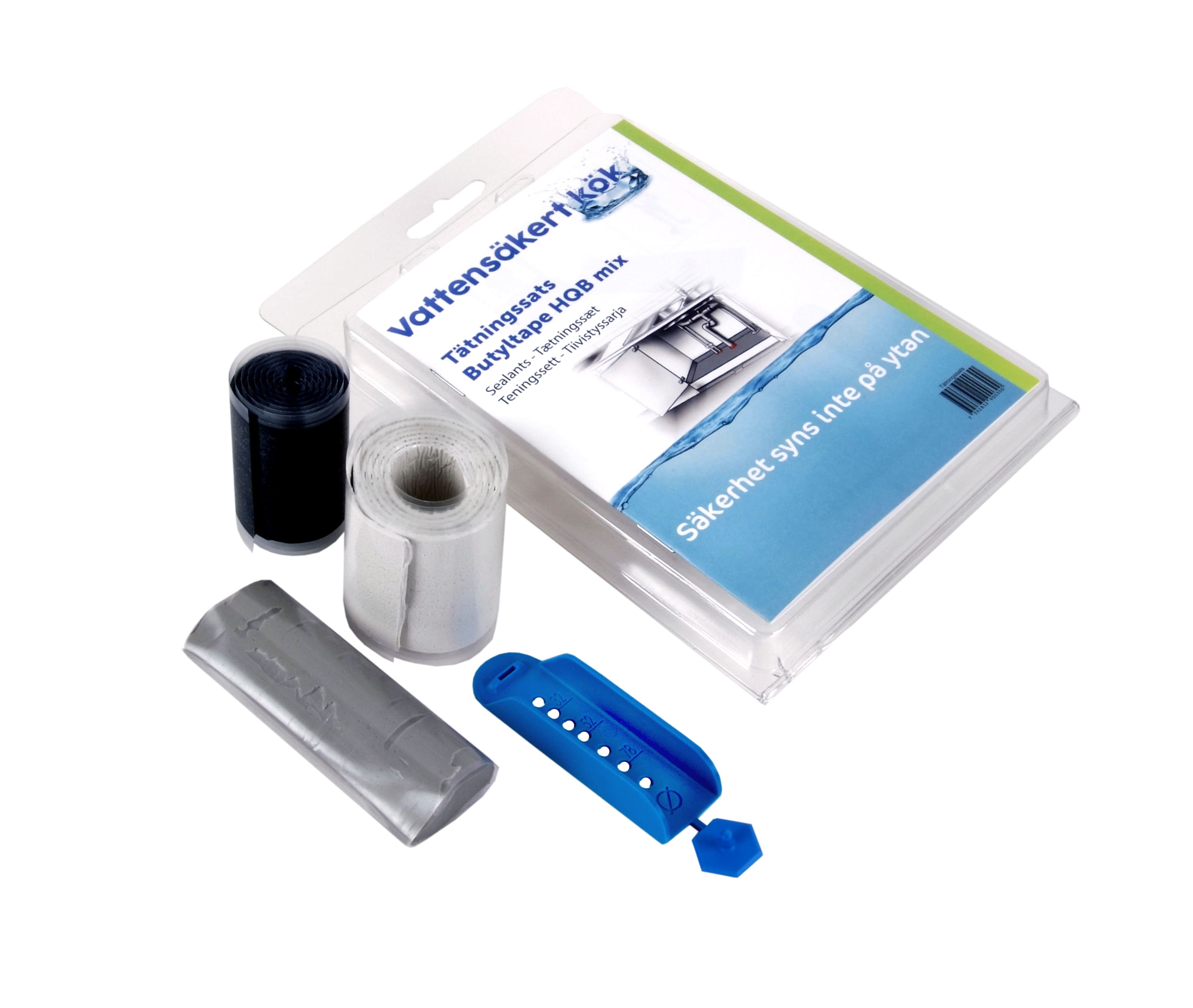 Tolico Tätningssats - Komplett VVS-lösning med Tejp & Massa | Tätningsset | RSK 3829933