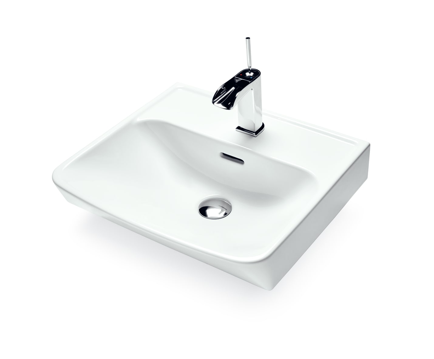 Svedbergs Skapa Tvättställ 50x35 cm Vit - Porslin - RSK 7489045