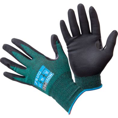 NOVIPRO Monteringshandske CUT Storlek 10 - Ventilerad Nitril - 923454