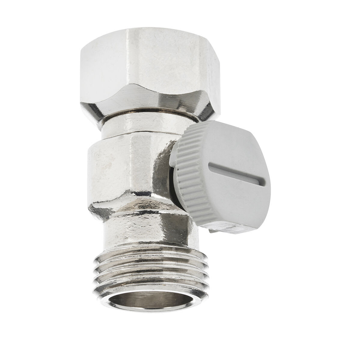 Trio Perfekta Kulventil G15 med Vred och Sil - Mässing - RSK 8560106